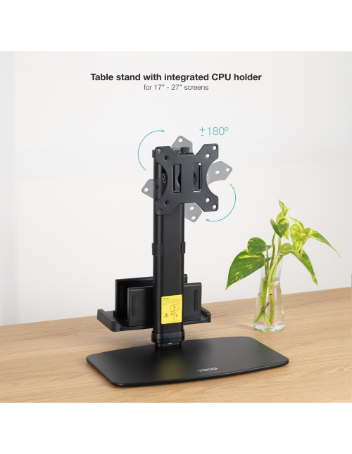 Soporte mesa tv tooq 17 - 27 pulgadas +