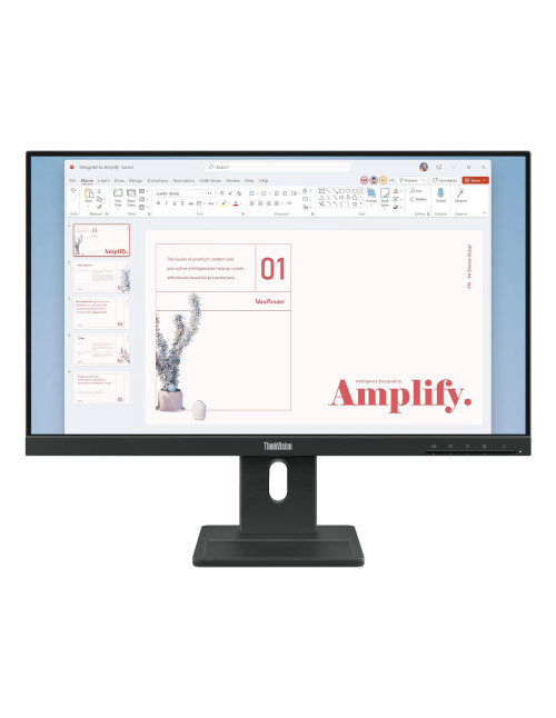 Monitor lenovo thinkvision e24 - 40 23.8 pulgadas fhd