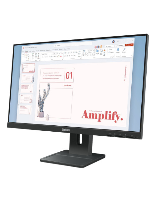 Monitor lenovo thinkvision e24 - 40 23.8 pulgadas fhd