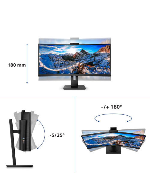 Monitor led 34 pulgadas philips p line
