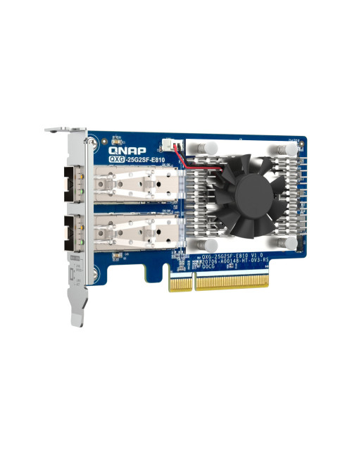 Tarjeta red qnap qxg - 25g2sf - e810 2x sfp