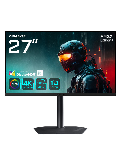 Monitor oled gaming 27 pulgadas gigabyte m27ua
