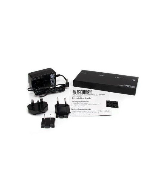 Multiplicador hdmi startech 2 puertos +
