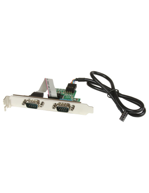 Bracket placa base startech 2x rs232