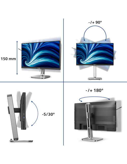 Monitor led 24 pulgadas philips 24b2n4200 00