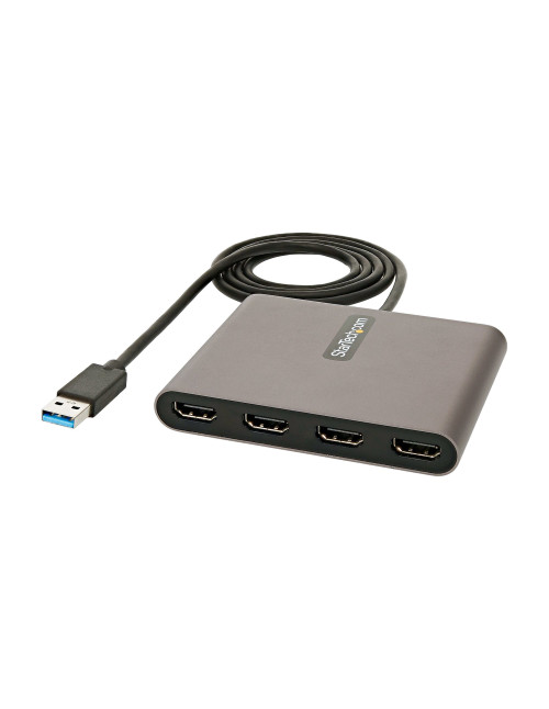Adaptador usb 3.0 a 4x hdmi