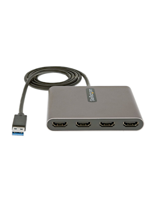 Adaptador usb 3.0 a 4x hdmi