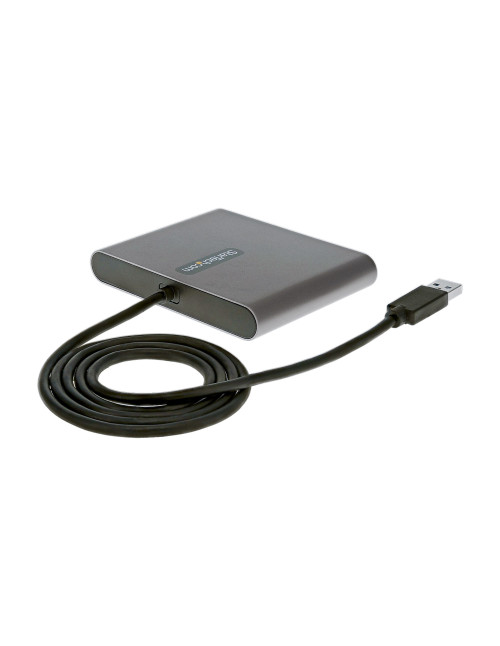 Adaptador usb 3.0 a 4x hdmi