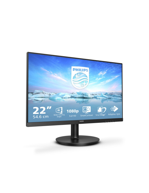 Monitor led 22 pulgadas philips v - line 221v8a