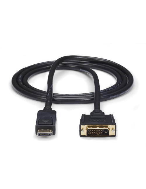Cable displayport a dvi - d startech 1.8m
