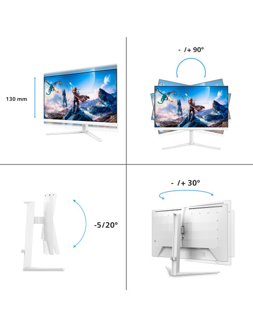 Monitor led gaming 27 pulgadas philips 27m2n5901a