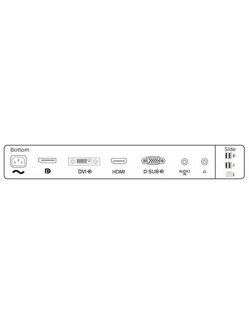 Monitor led 24 pulgadas philips b line