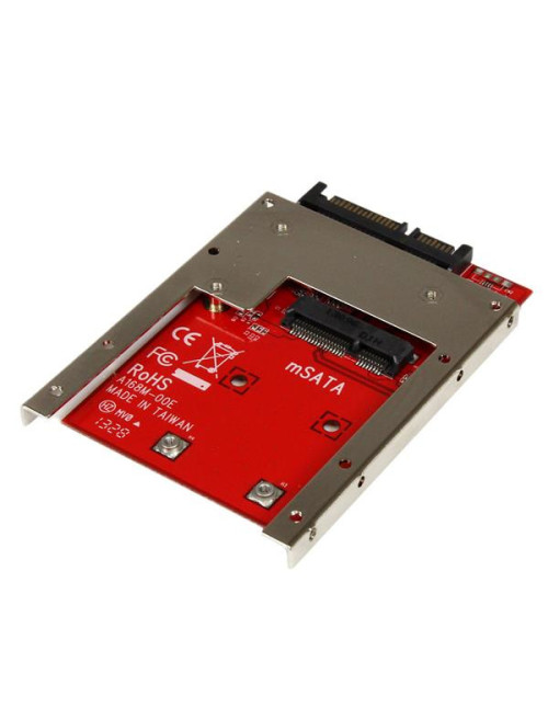 Adaptador msata a sata startech 2.5 pulgadas