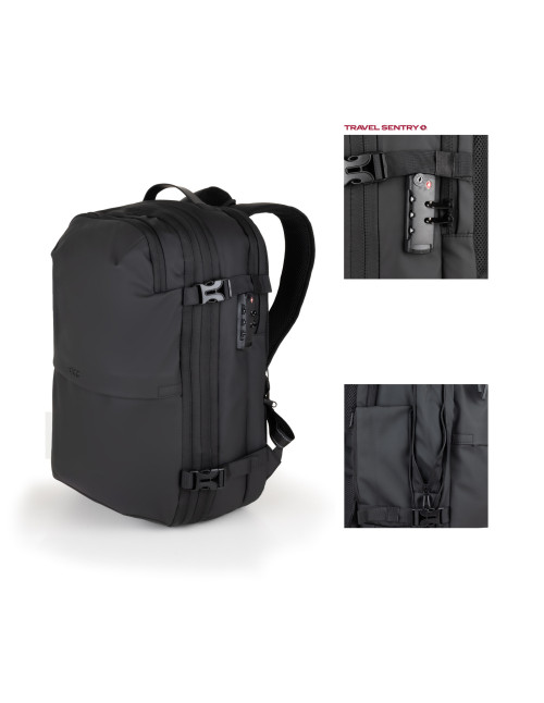Mochila tooq tqbp - v101 - bk portatil 17 pulgadas negra