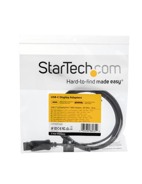 Cable usb tipo c a displayport