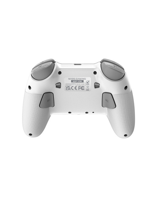 Gamepad mars gaming mgpv3w inalambrico blanco