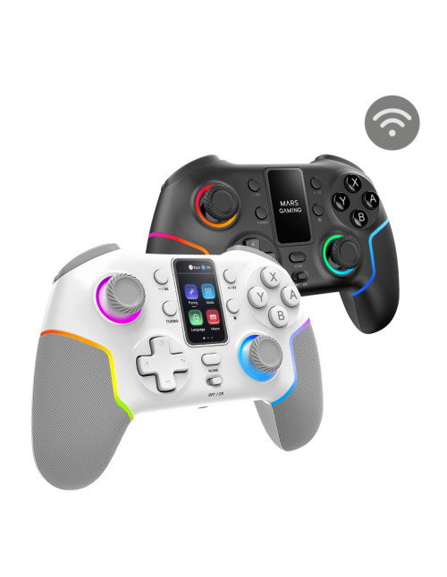 Gamepad mars gaming mgpv3w inalambrico blanco