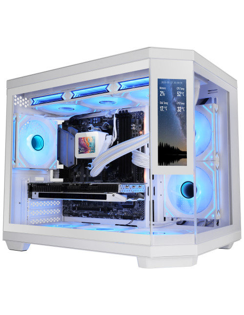 Caja ordenador mars gaming mc3tcorelcdm atx