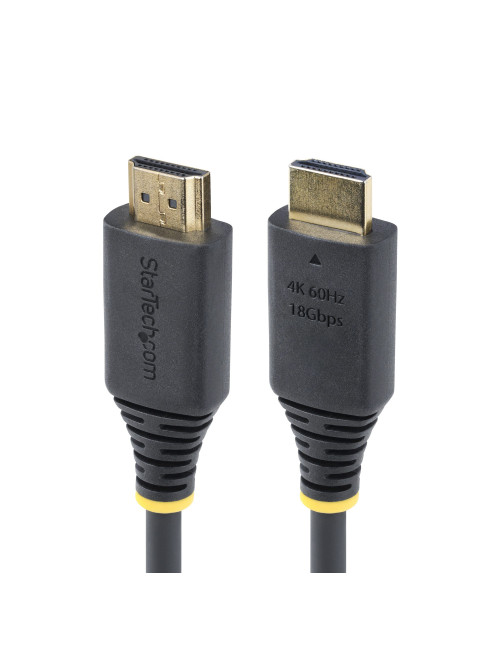 Cable hdmi startech 0.3m macho - macho negro