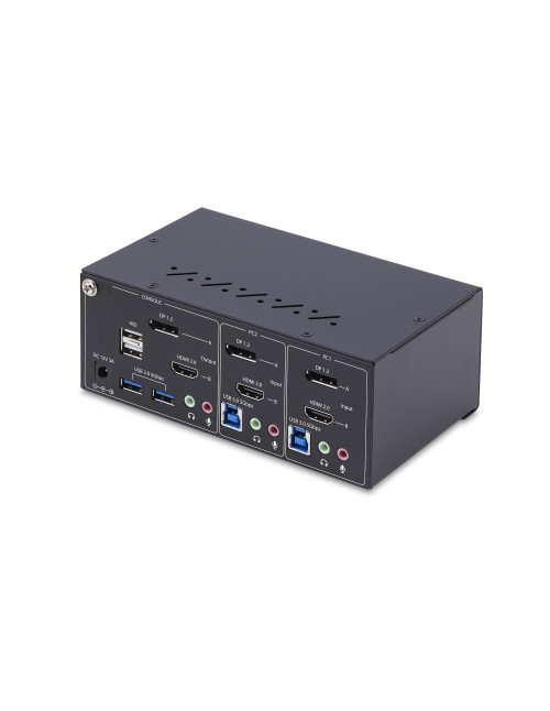 Switch kvm startech p2addh462 - kvm - switch 18 puertos