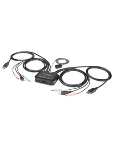 Switch kvm startech sv211dpua4k 3 puertos