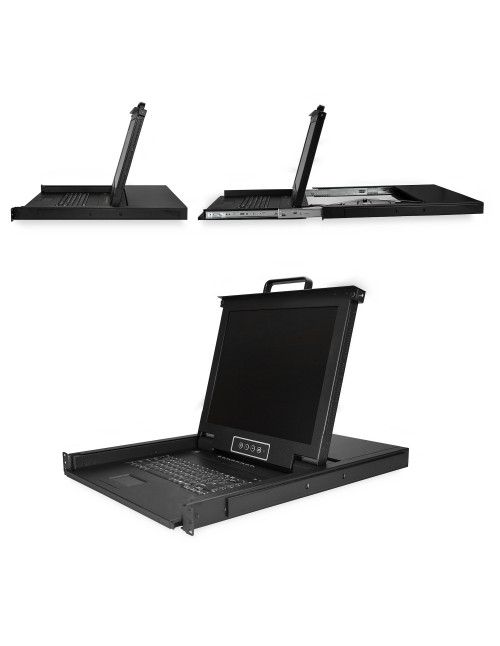 Consola kvm startech montaje en rack