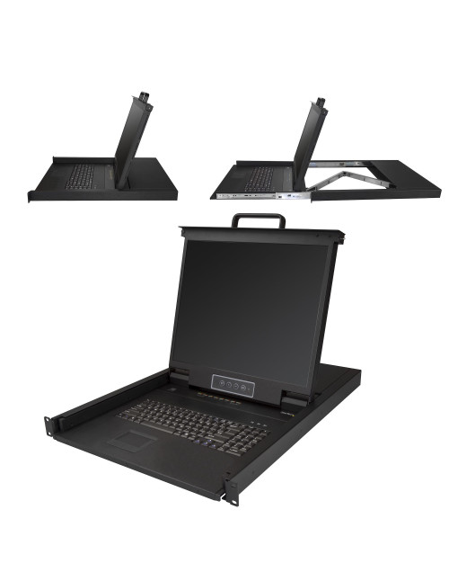 Consola kvm startech montaje en rack