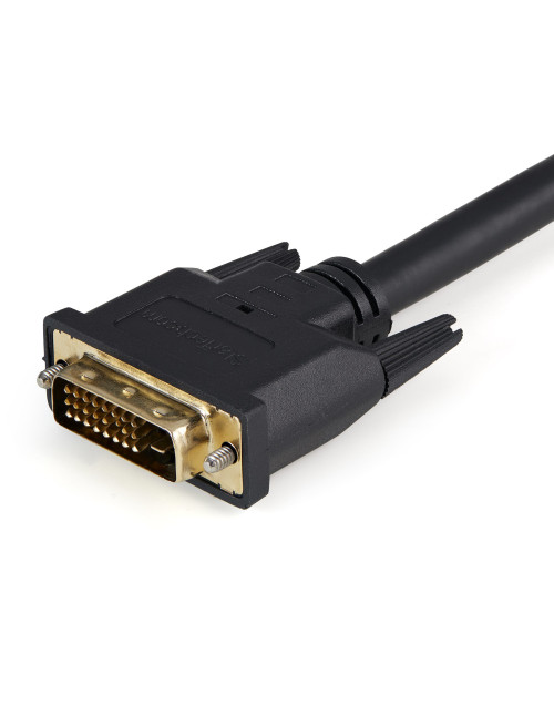 Splitter dvi - d startech 0.3m macho - hembra negro