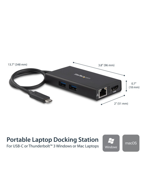 Docking station startech usb tipo c
