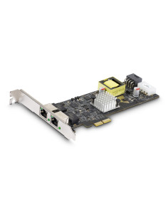Tarjeta red startech pr22gip - network - card 2x rj45