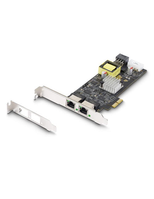 Tarjeta red startech pr22gip - network - card 2x rj45