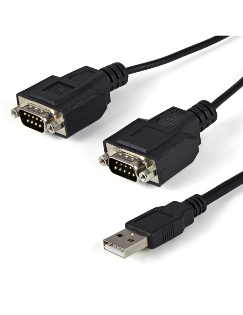 Cable 2x db9 a usb tipo