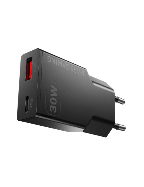 Cargador pared mars gaming md - gan30 30w
