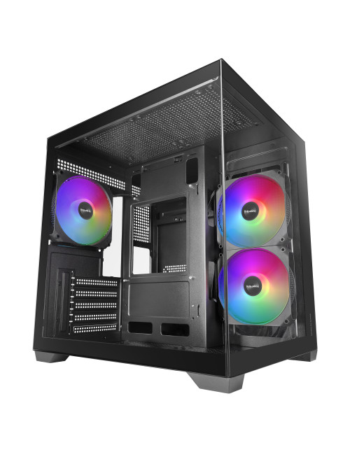 Caja ordenador mars gaming mc - view3 matx