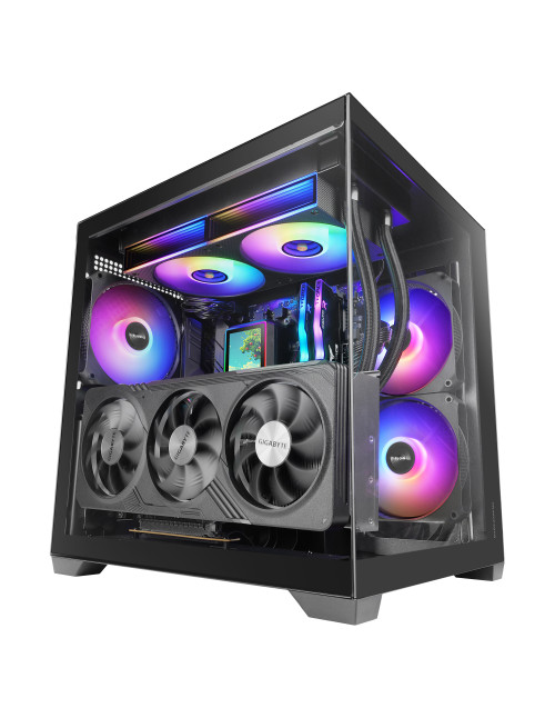 Caja ordenador mars gaming mc - view3 matx