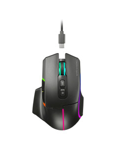 Raton inalambrico mars gaming mmw - vector negro
