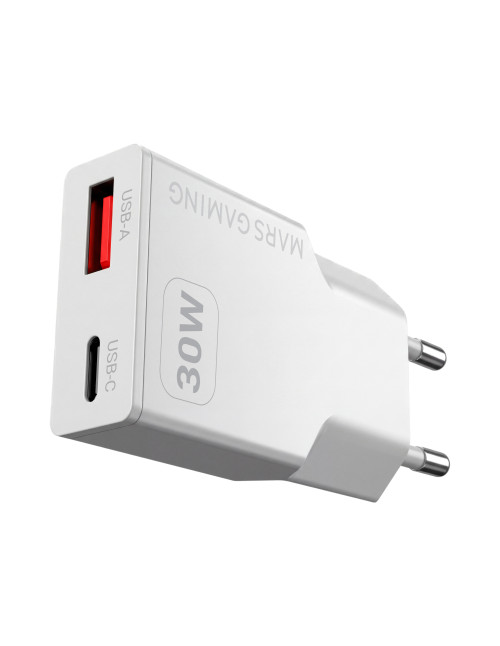 Cargador pared mars gaming md - gan30w 30w