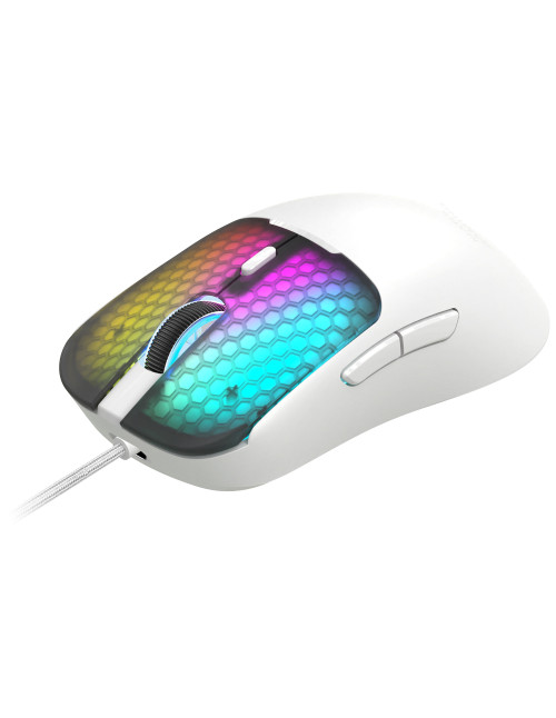 Raton mars gaming mm - viperw rgb blanco