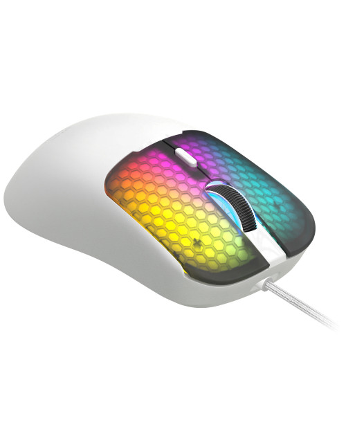 Raton mars gaming mm - viperw rgb blanco