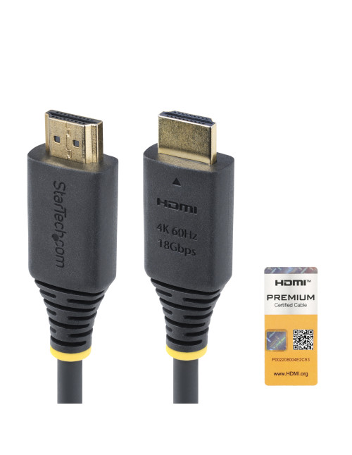 Cable hdmi 4k premium startech 0.50m