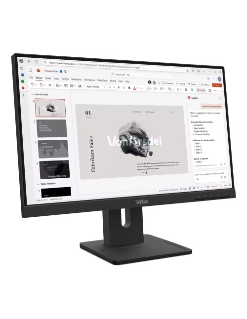 Monitor led 21.5 pulgadas lenovo thinkvision e22 - 40