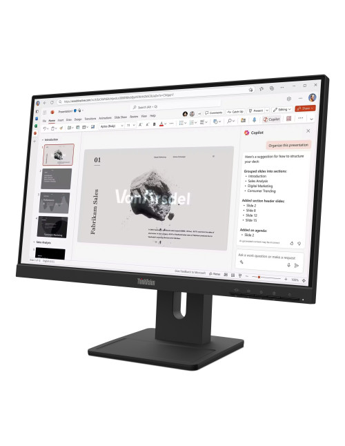 Monitor led 21.5 pulgadas lenovo thinkvision e22 - 40