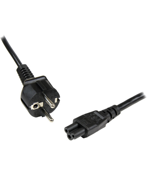 Cable schuko a c5 startech 2m