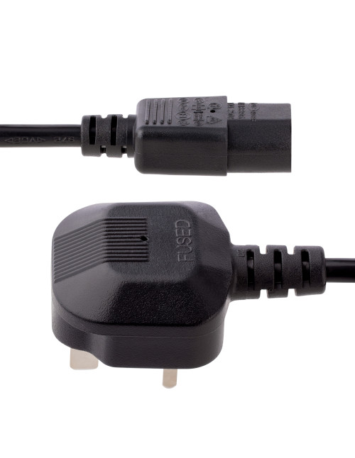 Cable bs1363 a c13 startech 3m