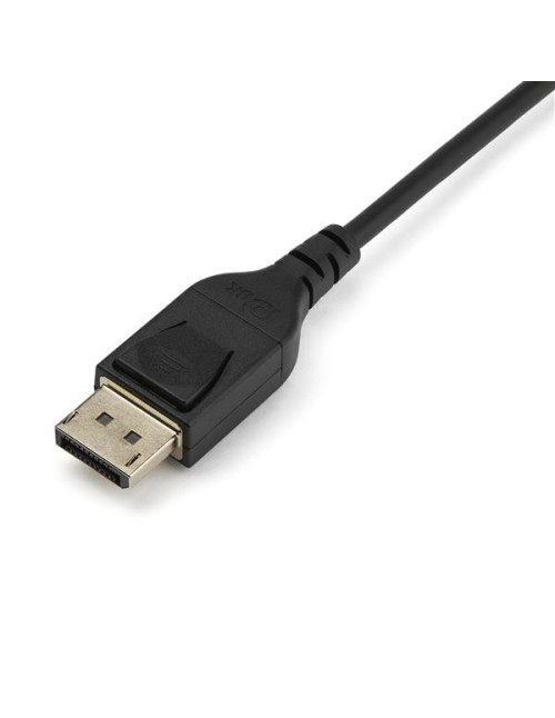 Cable displayport startech 2m macho - macho negro