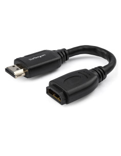 Cable hdmi 4k startech 0.15m macho - hembra