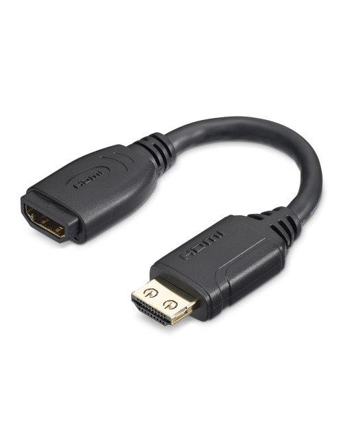 Cable hdmi 4k startech 0.15m macho - hembra