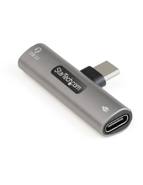 Adaptador audio y carga usb tipo
