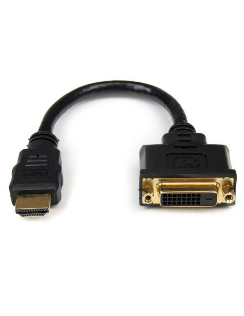 Cable hdmi a dvi - d startech 0.20m