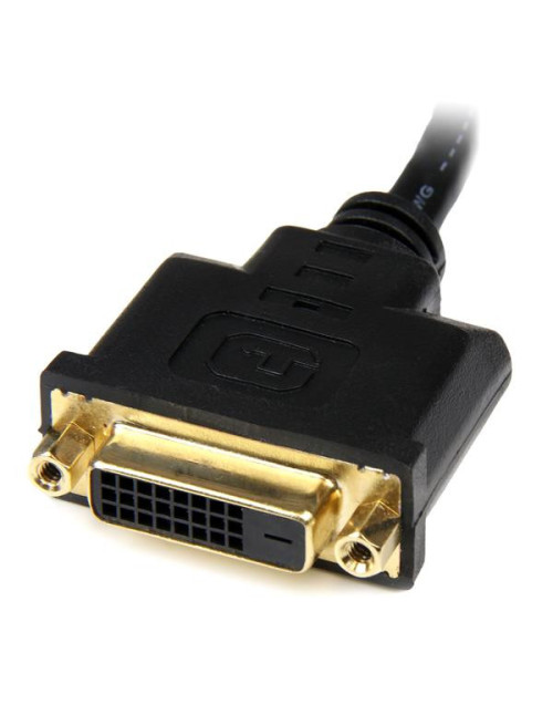 Cable hdmi a dvi - d startech 0.20m
